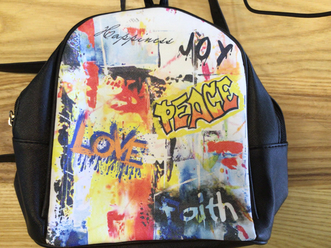 PeaceLoveFaith Mini Backpack