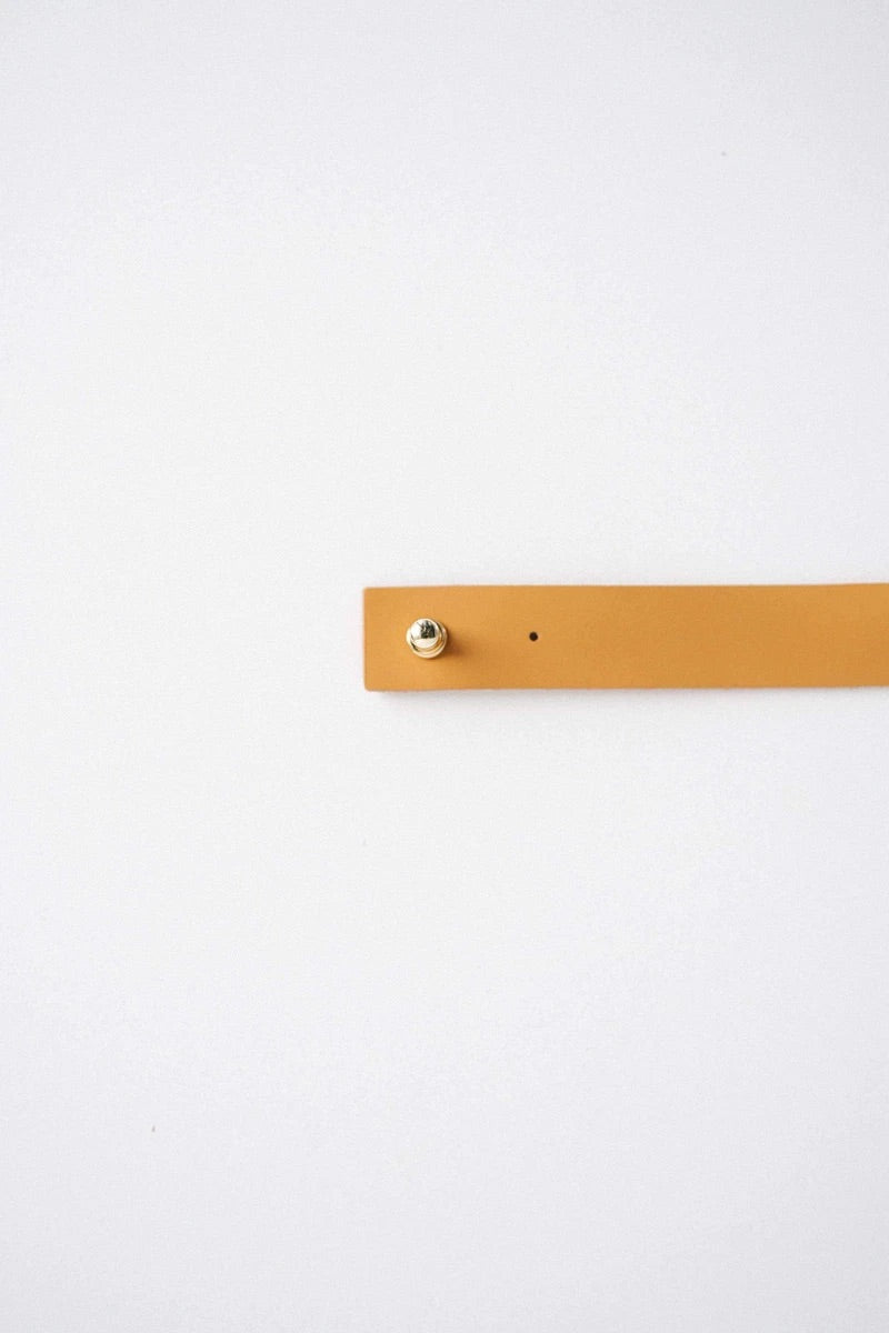 Removable Leather Band Pin