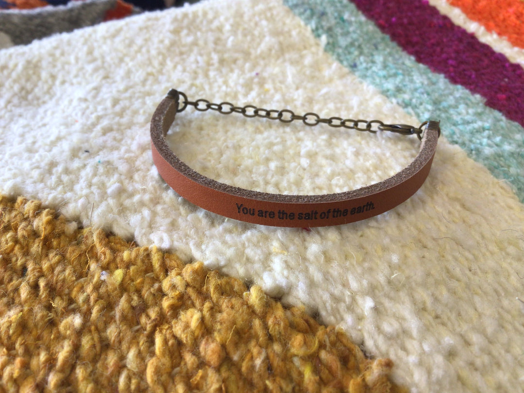 You are the salt of the earth Bracelet