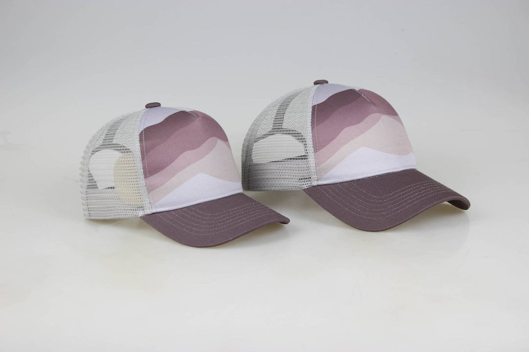 Purple Mountain Trucker Hat