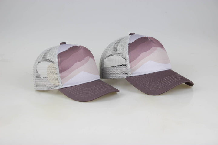 Purple Mountain Trucker Hat