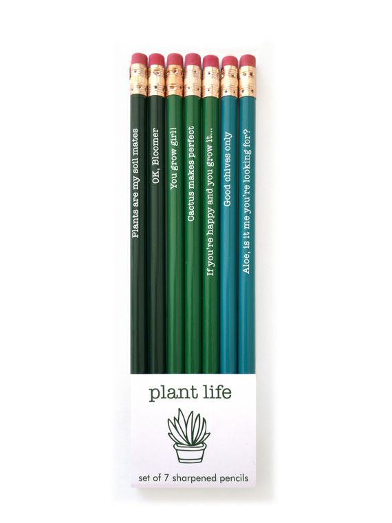 PLANT LIFE PENCIL SET