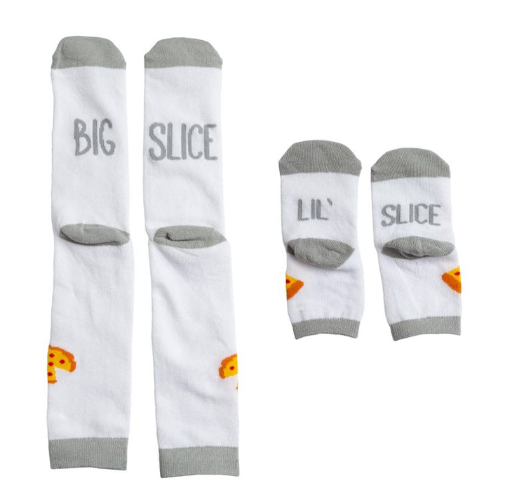Daddy & Me Big & Little Slice Matching Sock Set