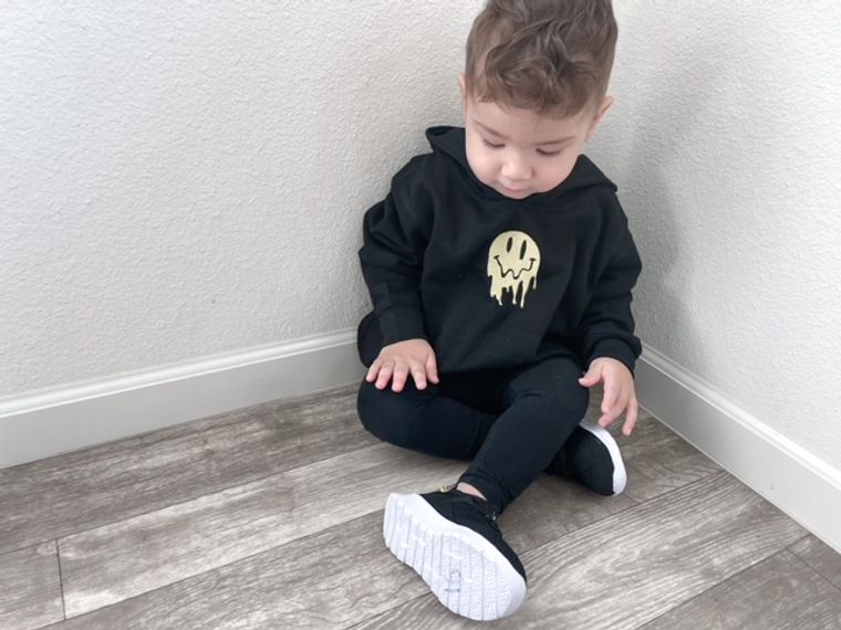Melting Smiley Kids Sweatshirt