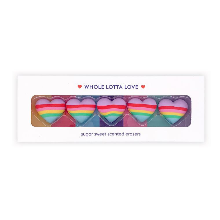 SCENTED ERASERS SET of 5
