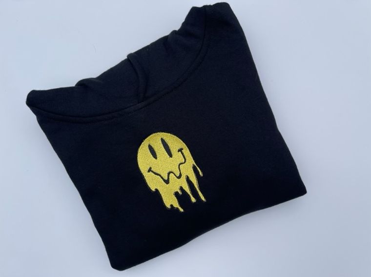 Melting Smiley Kids Sweatshirt