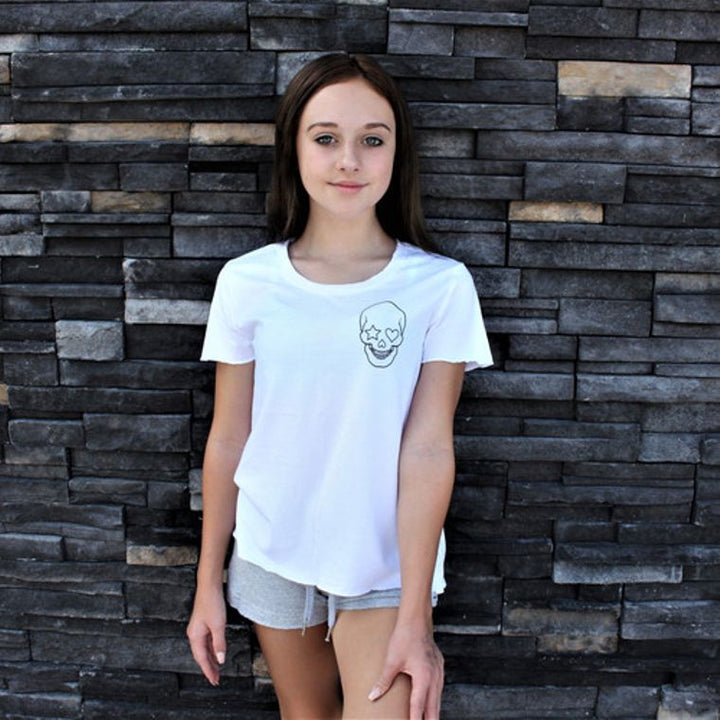 Skull Pocket Hit Top