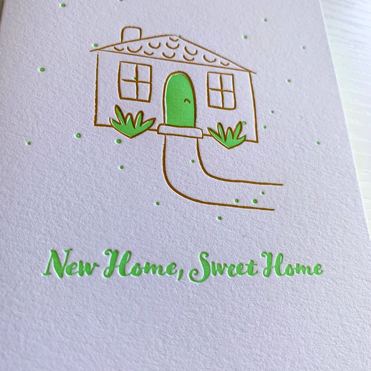 Housewarming Card Congrats New Home