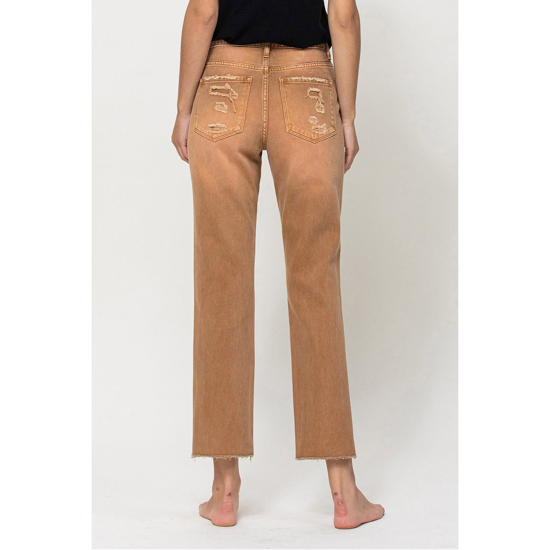 Norah High Rise Straight Jeans