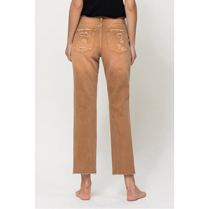 Norah High Rise Straight Jeans