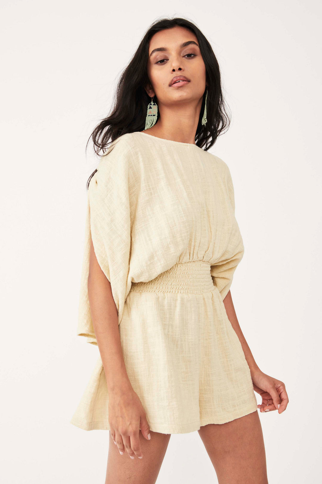 Free People Pietro Tie Back Romper