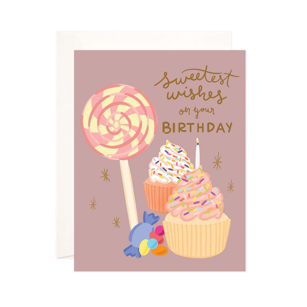 Sweet Birthday Greeting Card