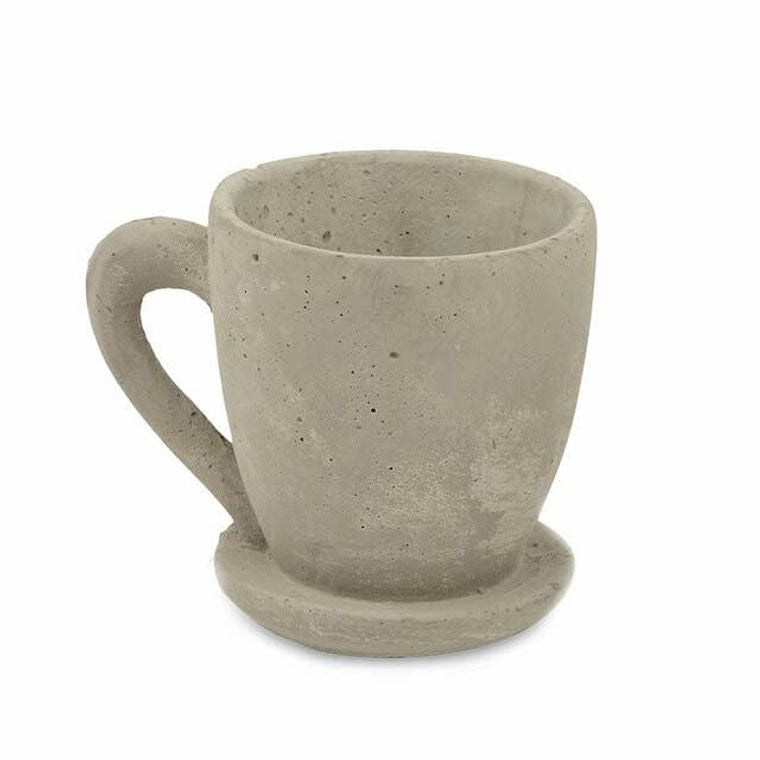 Concrete "Coffee Mug" Planter